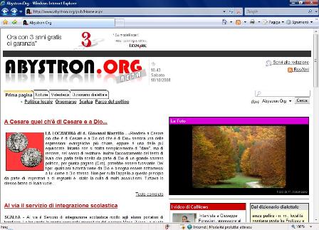 Il nuovo Abystron.org